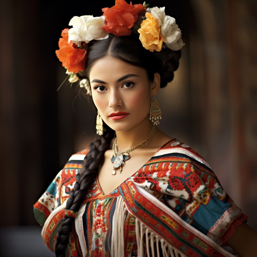 Mazahua woman from State of Mexico (Mexico)