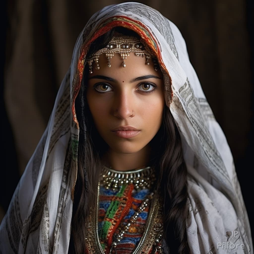 Mehri woman from Mahra (Yemen, Oman)
