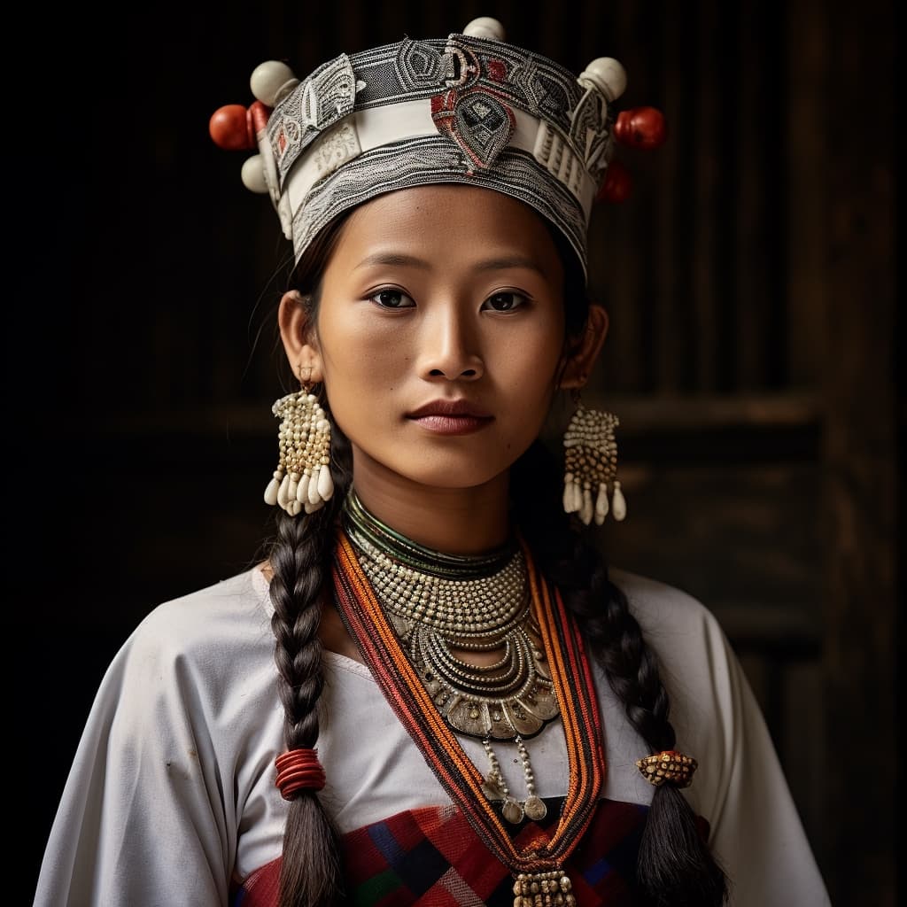 Meitei woman from Manipur (India)
