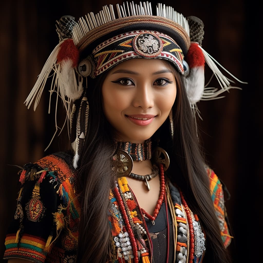 Melanau woman from Sarawak (Malaysia)