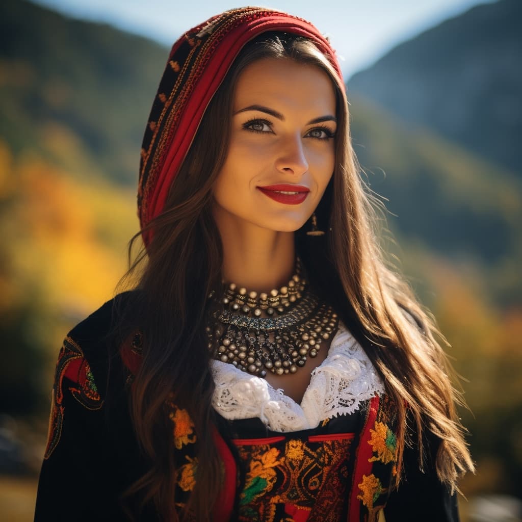Montenegrins woman from Montenegro