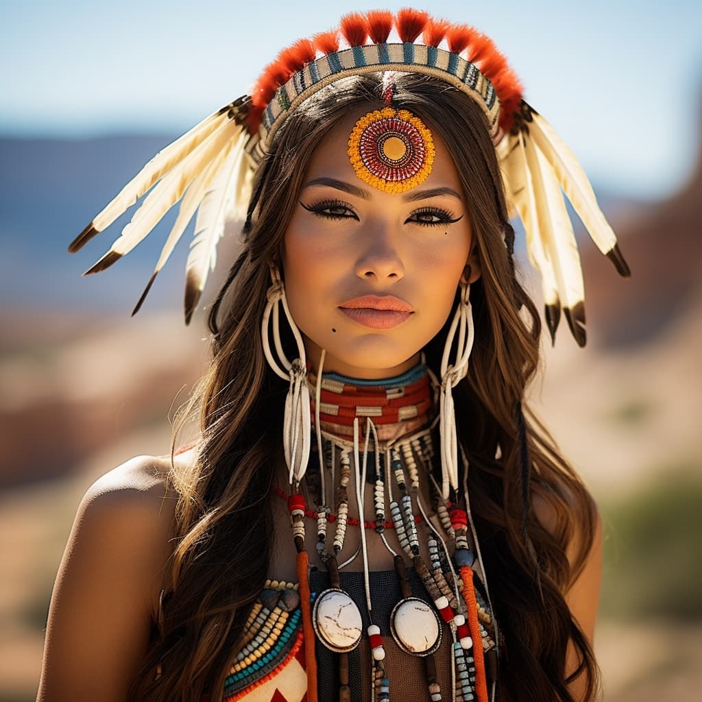 Navajo woman from Navajo Nation (United States)