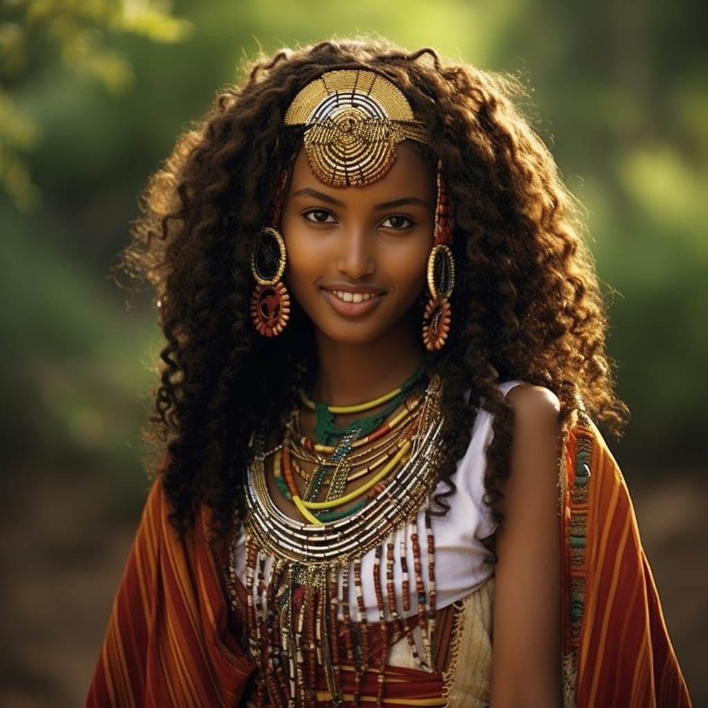 Oromo woman from Oromia (Ethiopia), Kenya