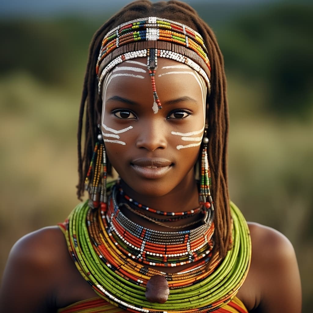 Pare woman from Pare Mountains (Tanzania)