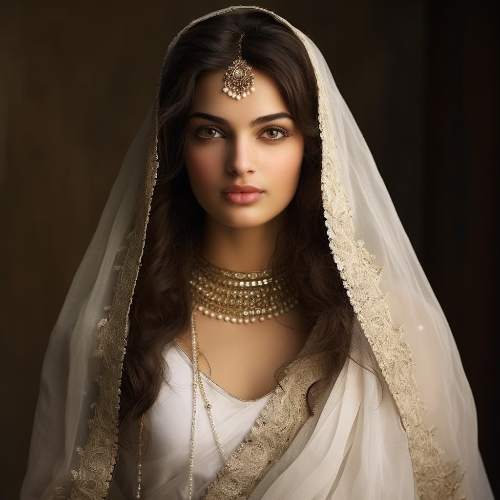 Parsis woman from Indian subcontinent