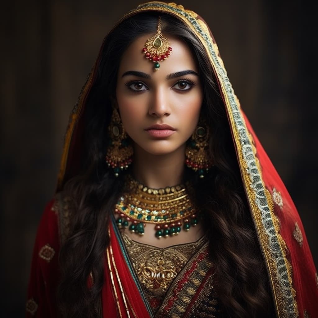 Punjabis woman from Punjab (Pakistan, India)