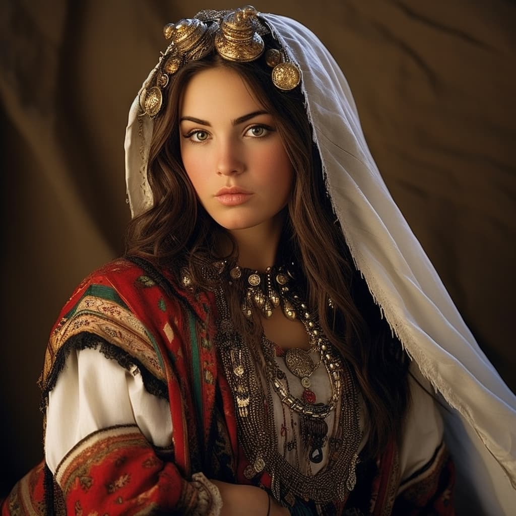 Qashqai woman from Fars Province (Iran)
