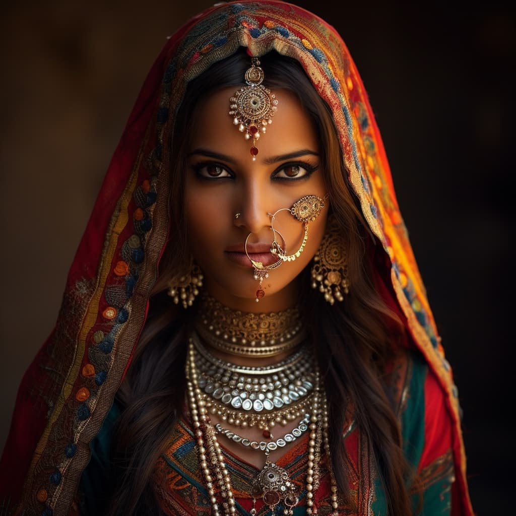 Rajasthanis woman from Rajasthan (India)