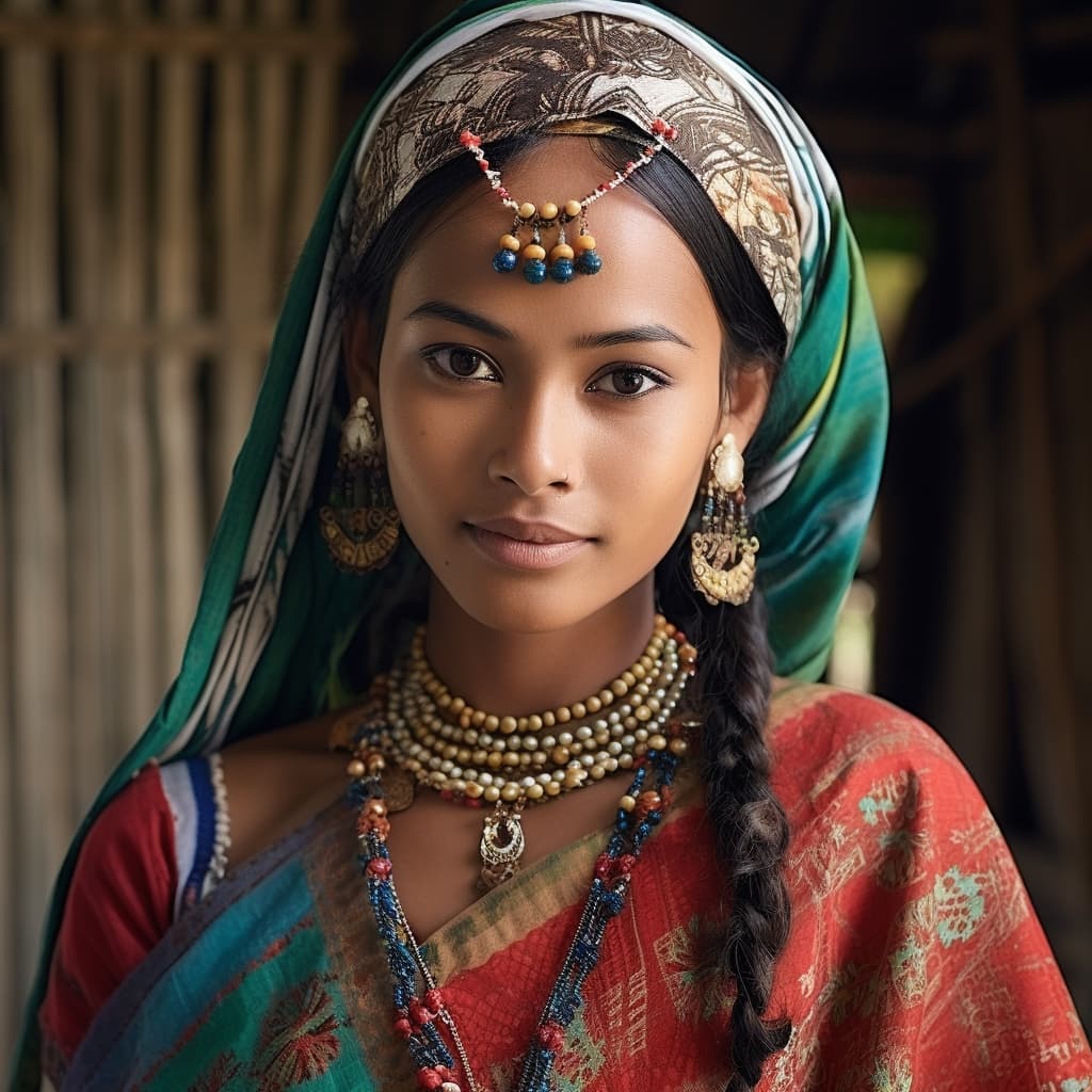 Rohingyas woman from Rakhine State (Myanmar)