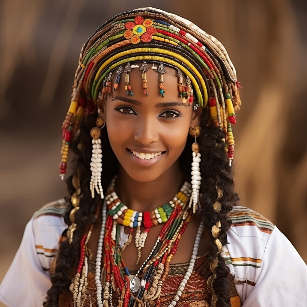 Saho woman from Eritrea