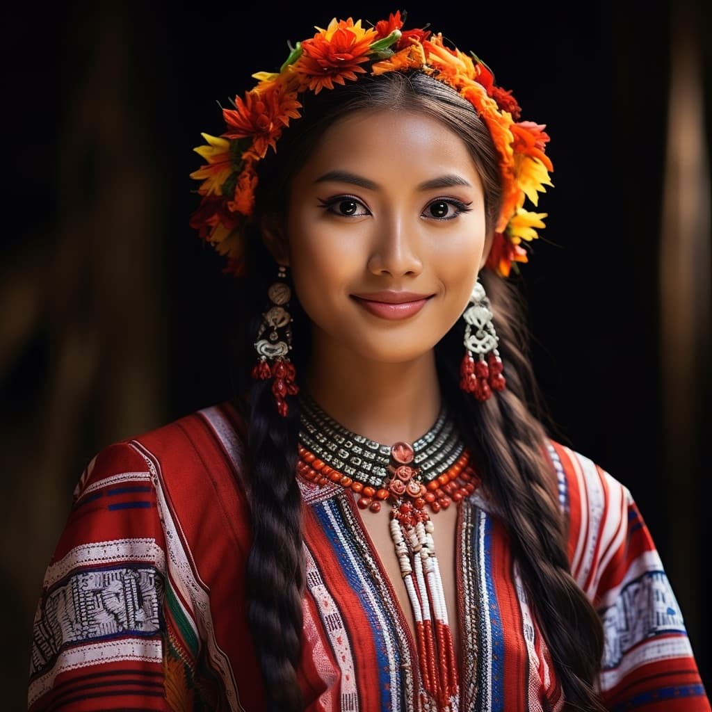 Sambal woman from Zambales (Philippines)