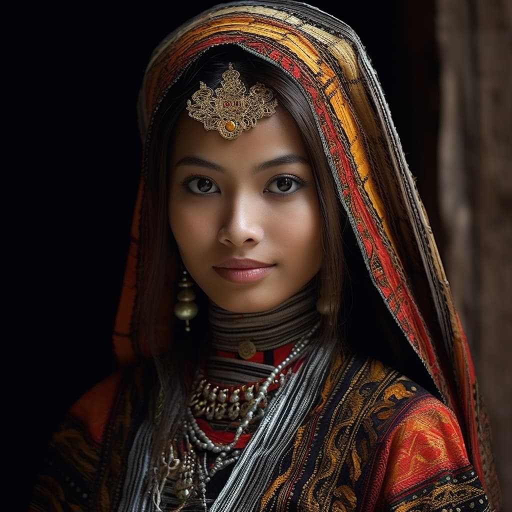Sasak woman from Lombok (Indonesia)