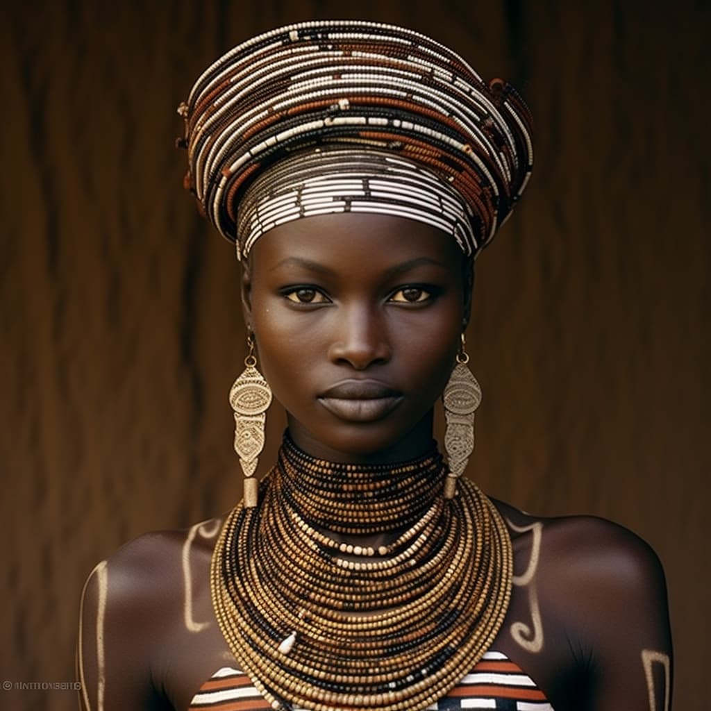 Senufo woman from Mali, Ivory Coast, Burkina Faso