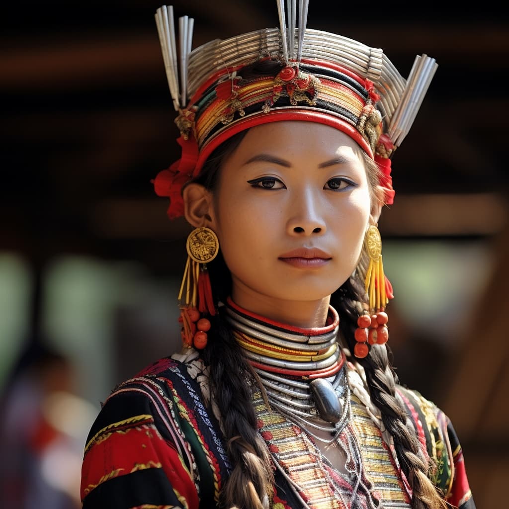 Shan woman from Shan State (Myanmar)