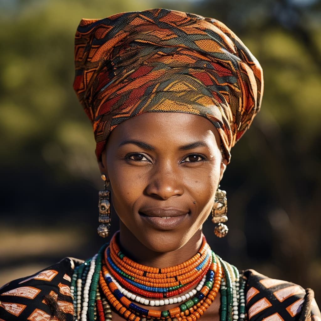 Shona woman from Mashonaland (Zimbabwe)