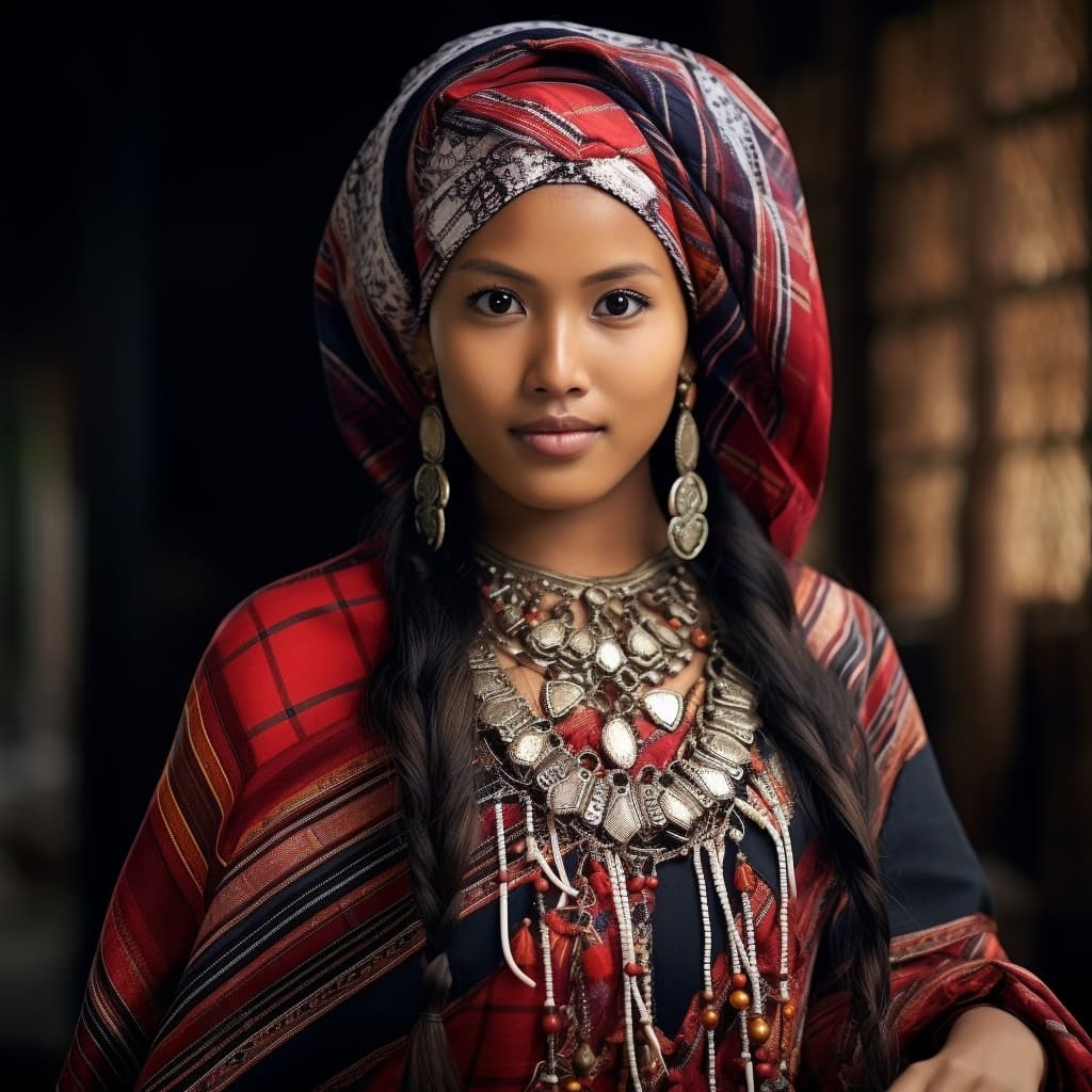 Sika woman from Sikka Regency (Indonesia)
