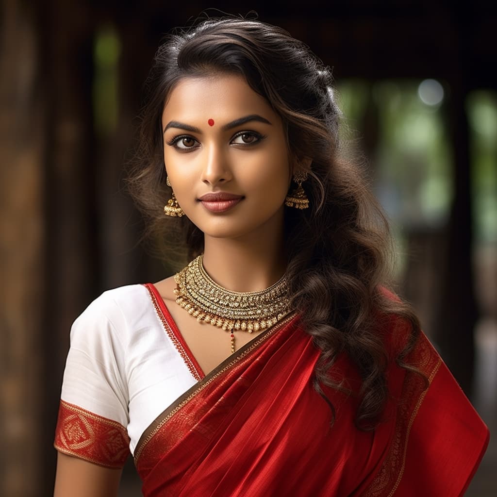 Sinhalese woman from Sri Lanka