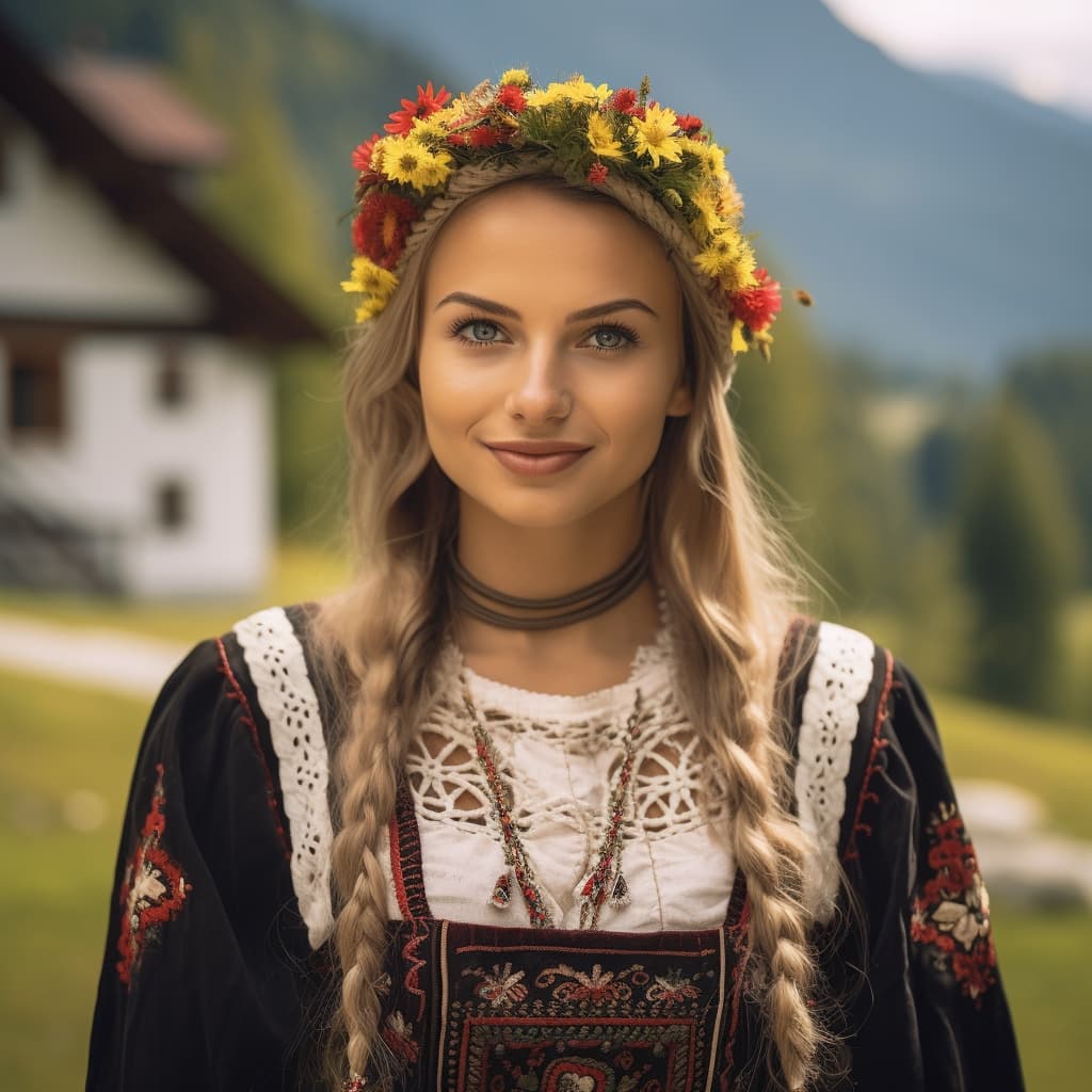 Slovenes woman from Slovenia