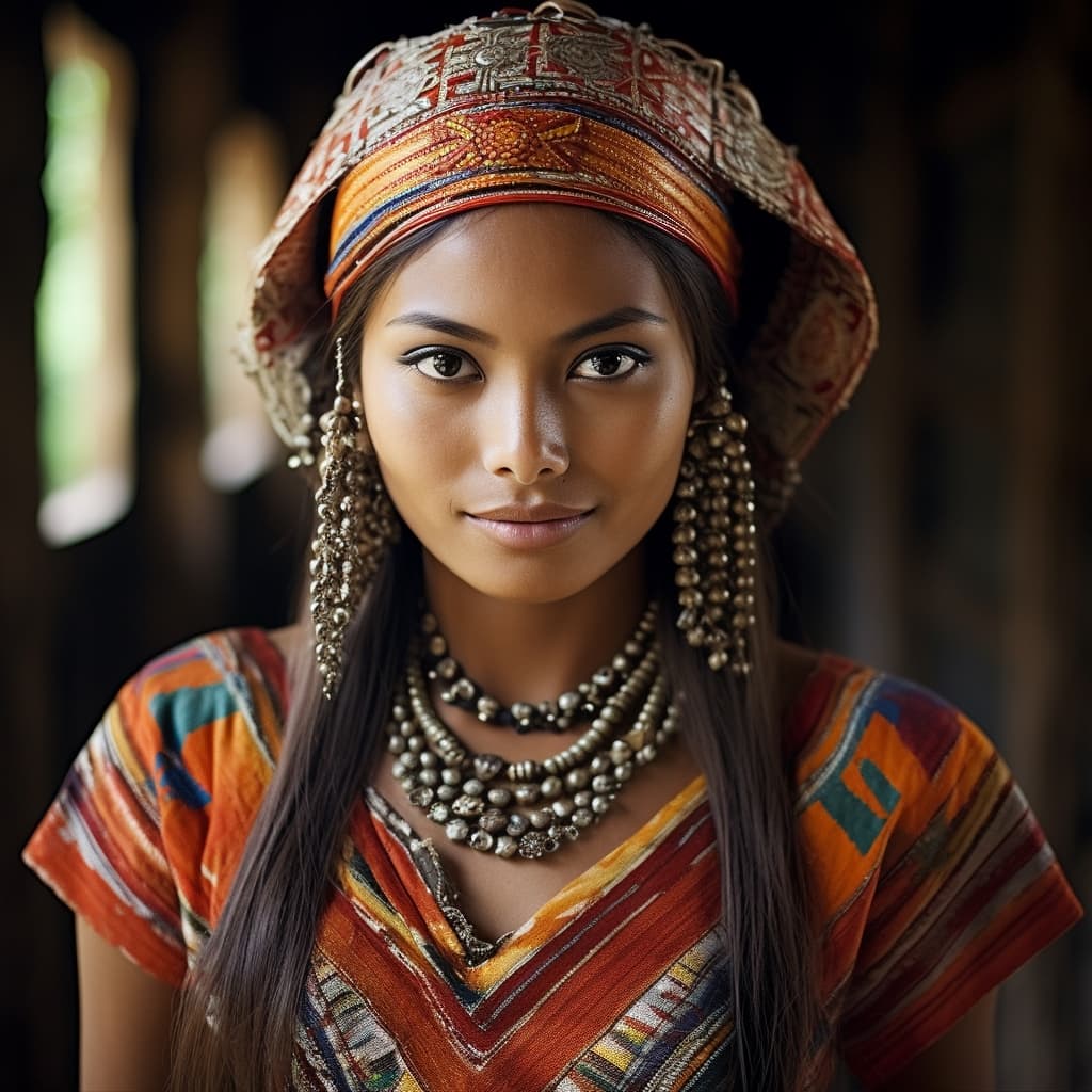 Sumba woman from Sumba (Indonesia)