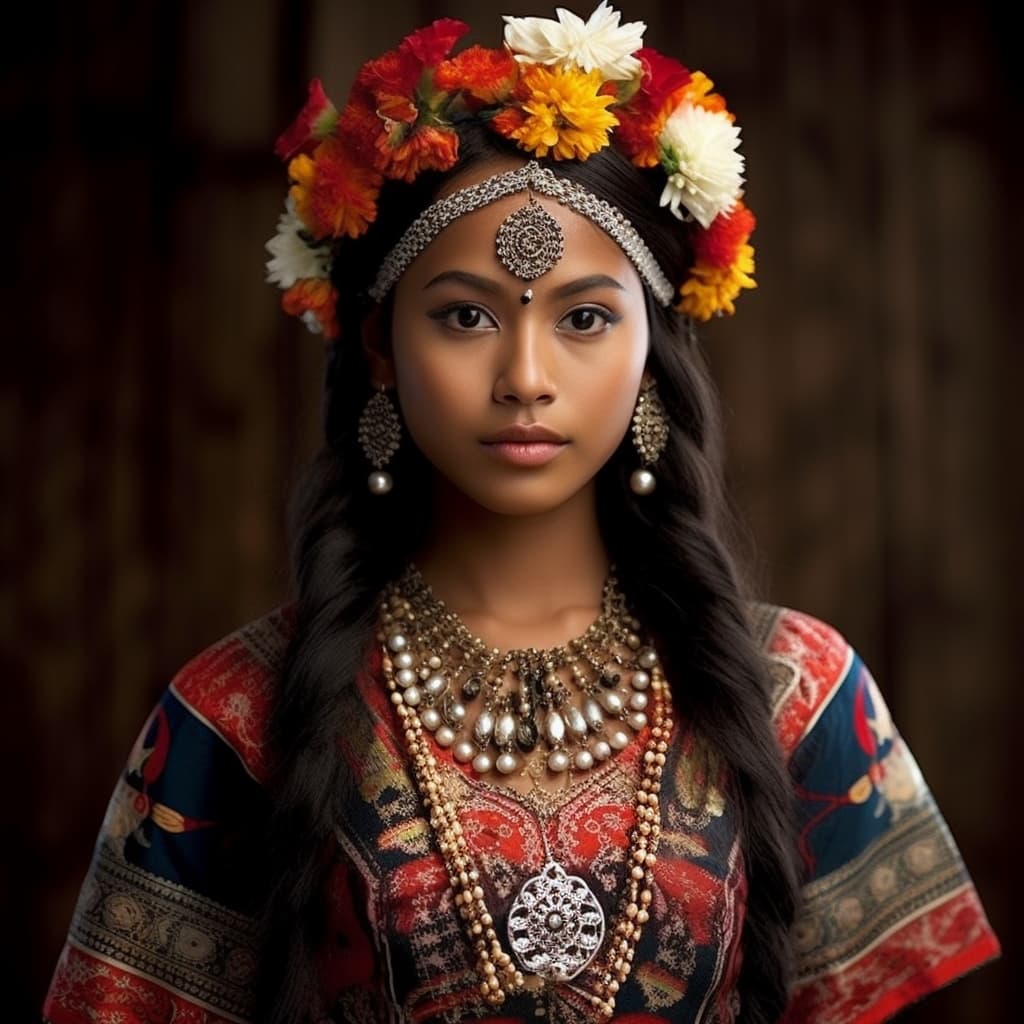 Sumbawa woman from Sumbawa (Indonesia)