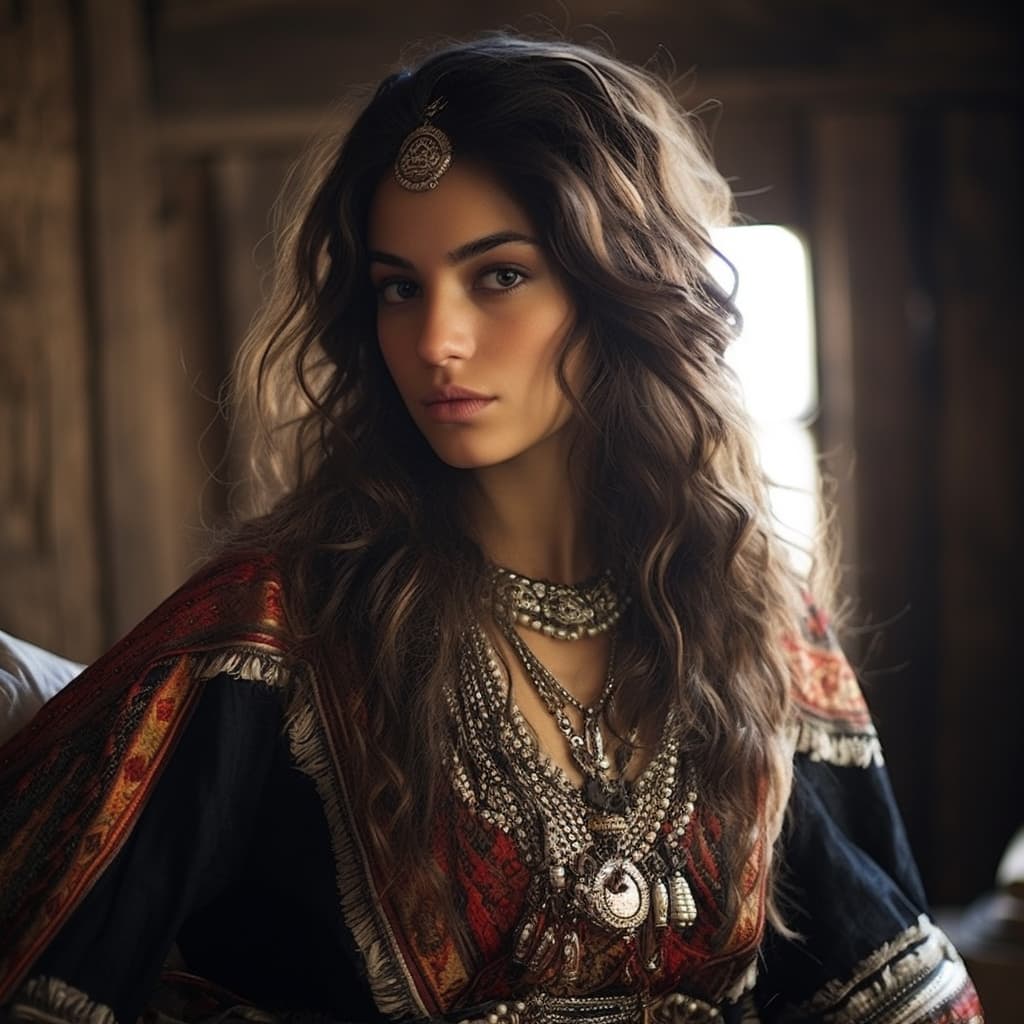 Talysh woman from Azerbaijan, Iran