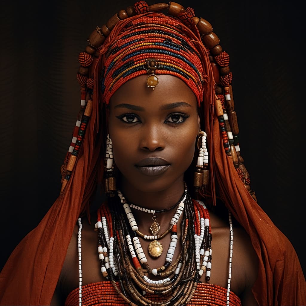 Tarok woman from Plateau State (Nigeria)