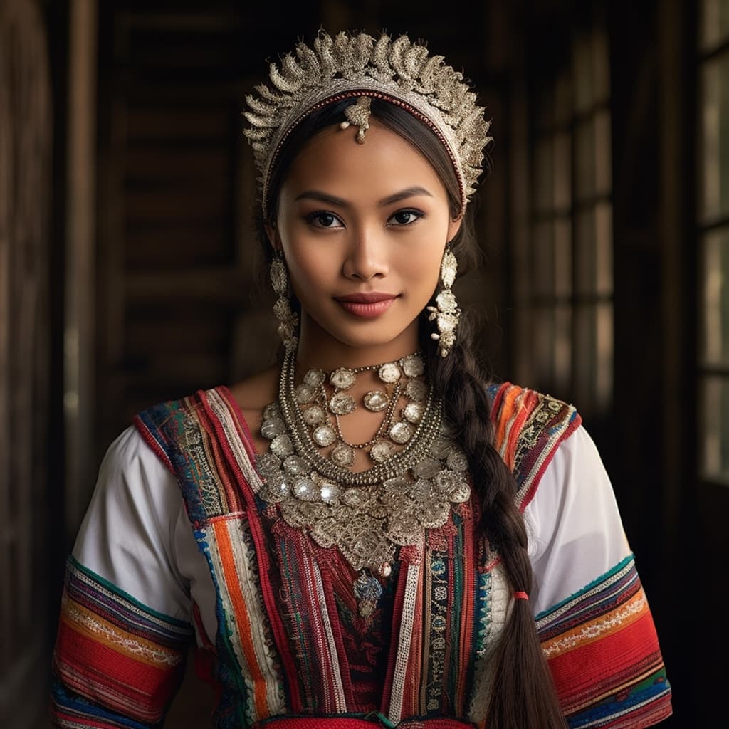 Tboli woman from South Cotabato (Philippines)