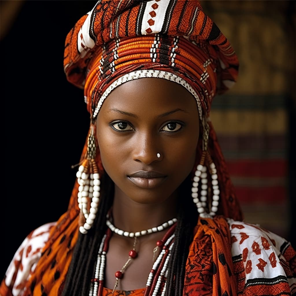 Temne woman from Northern Sierra Leone (Sierra Leone)