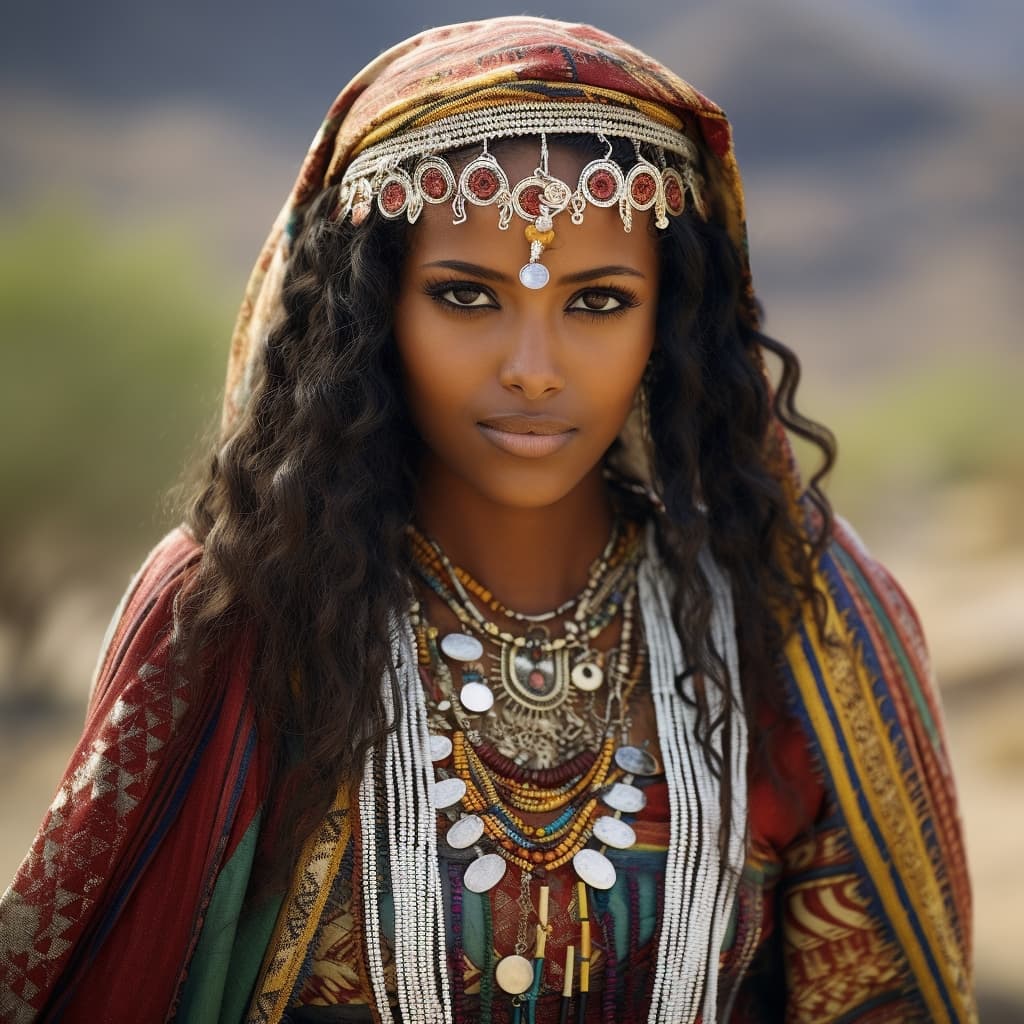Tigrayans woman from Eritrean Highlands (Eritrea), Tigrayia (Ethiopia) — Eastern Africa