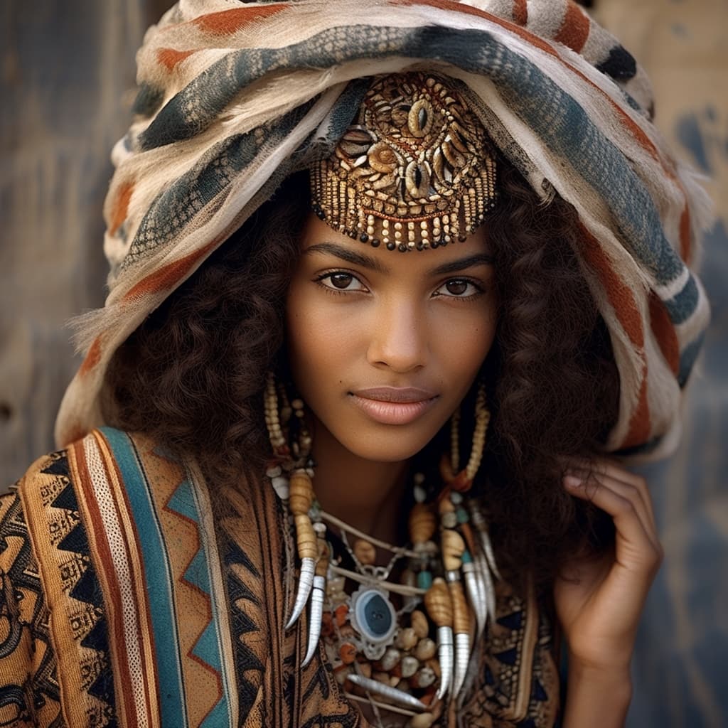Tigre woman from Eritrea