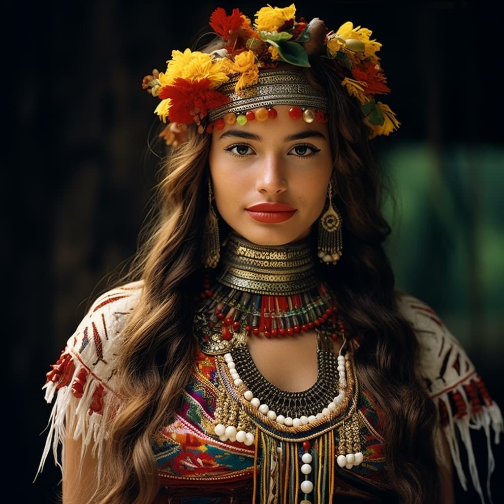 Tlapanec woman from Guerrero (Mexico)