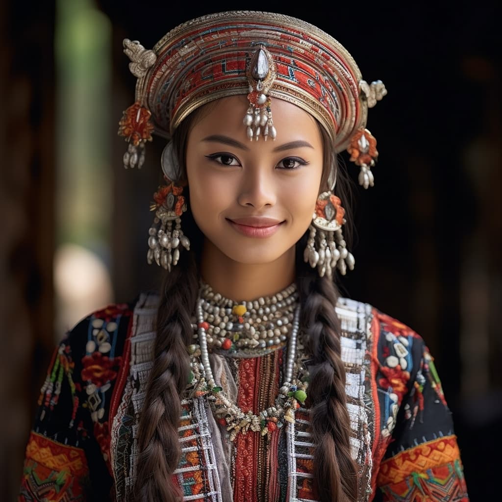 Toraja woman from Tana Toraja (Indonesia)