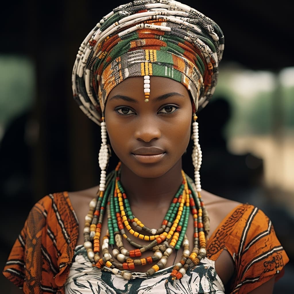 Urhobos woman from Delta State (Nigeria)