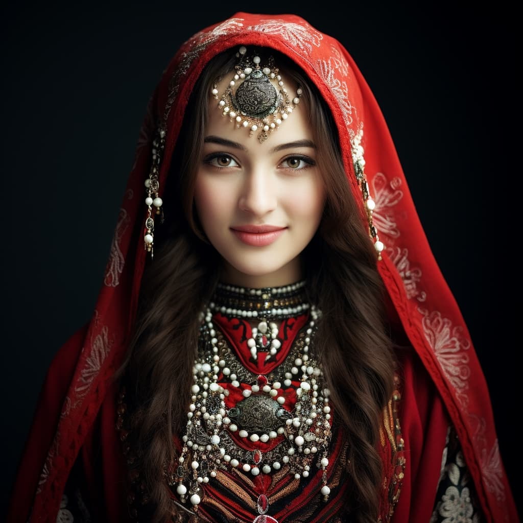Uyghurs woman from Uyghuristan (China)