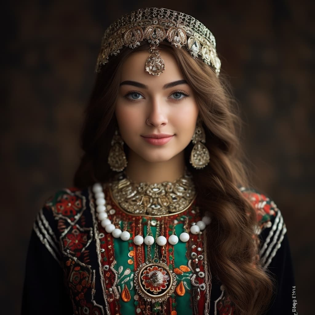 Uzbeks woman from Uzbekistan