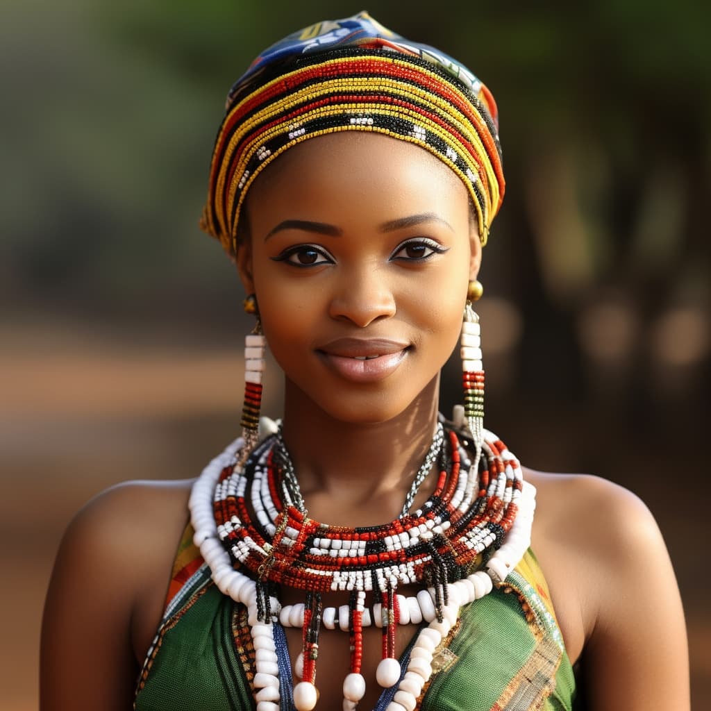 Venda woman from Vendaland (South Africa)
