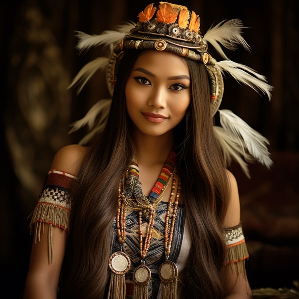 Visayans woman from Visayas (Philippines)
