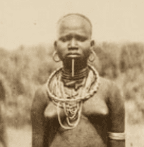 Acholi woman from Acholiland (Uganda, South Sudan)