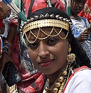 Afar woman from Afaria (Ethiopia, Djibouti, Eritrea)
