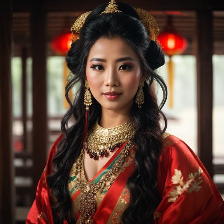 Bai woman from Dali Bai Autonomous Prefecture (China)