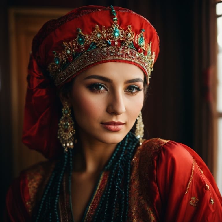 Chechens woman from Chechnya (Russia)