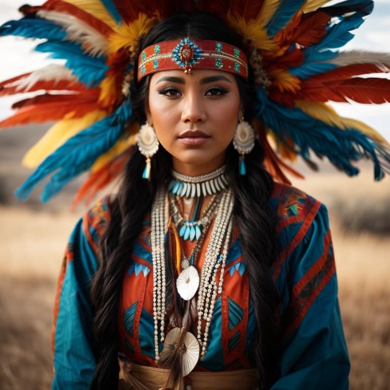 Cheyenne woman from United States (Montana, Oklahoma)