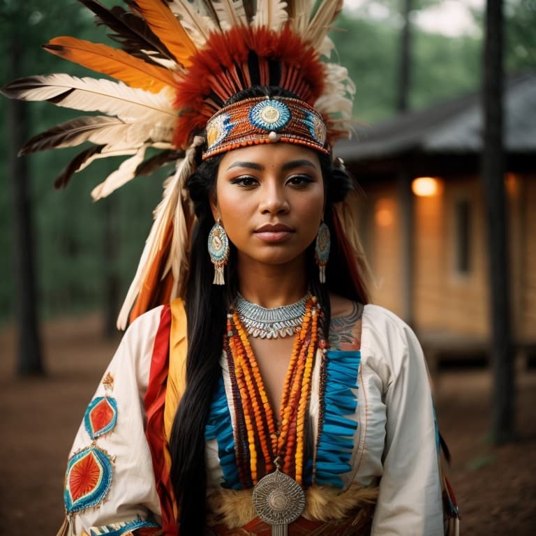 Choctaw woman from United States (Alabama, Florida, Mississippi, Louisiana)