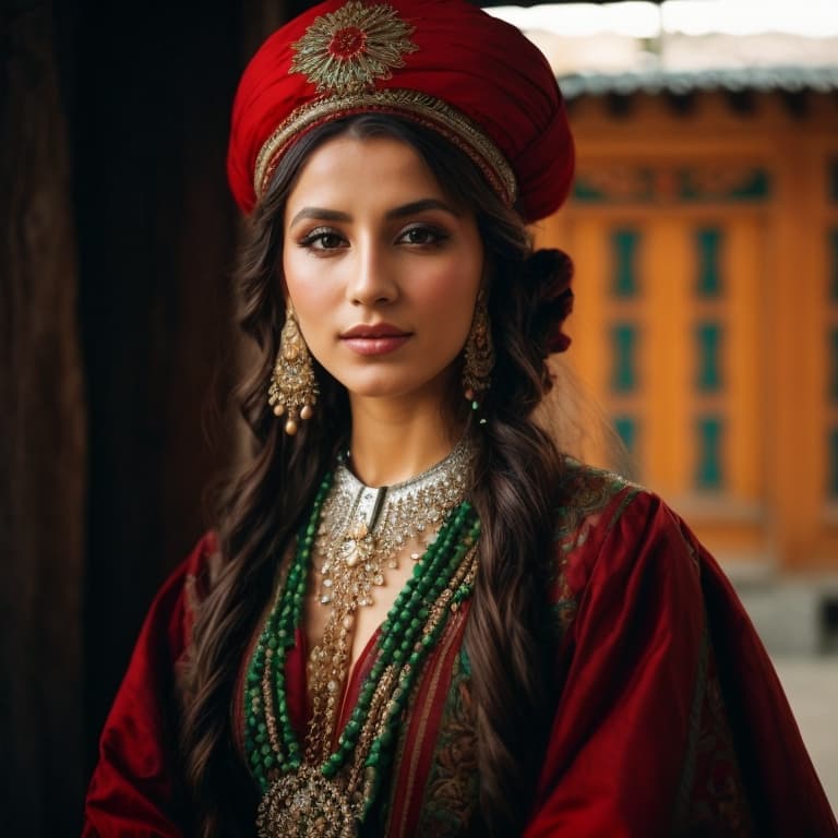 Circassians woman from Circassia (Russia)